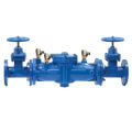 Product Image of 3" LF007-NRS-IOT Lead Free Cast Iron Double Check Valve Assembly w/ Pressure-Sensing Test Cocks