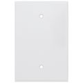 Product Image of 1-Gang Wallplate, No Device, Oversized, Thermoset Plastic (White)
