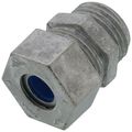 Product Image of 1/2" Zinc Flexible Cord Connector, Strain Relief (0.260" to 0.375")
