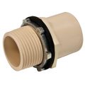 Product Image of 1" Hub x 1" MIP PVC Water Heater Pan Drain Fitting