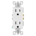Product Image of Radiant Duplex Receptacle, NEMA 5-15R - White (15A, 125V)