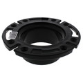 Product Image of Flush to Floor Open Closet Flange w/ One-Piece Plastic Ring (3" Hub/4" Inside)