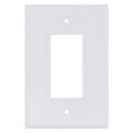 Product Image of 1-Gang Electrical Oversized Wall Plate, Decora (White)