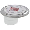 Product Image of 3" Hub / 4" Inside Full Flush, 1-1/2" Offset Closet Flange with TKO Knockout
