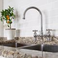 Product Image of Replacement Cross-Arm Handle in Brushed Nickel (2-Pack)