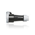 Product Image of 20A, 347/600V 3-Phase, 4P, 5W, LEV Series IEC 60309-1 & 60309-2 Pin & Sleeve Connector, IP66/67/68/IP69K, Watertight (Black)