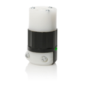 Product Image of 20A, 250V NEMA 6-20R, 2P, 3W, Connector, Straight Blade, Grounding, Power Indication (Black/White)
