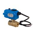 Product Image of 1/4" Full Port Brass Ball Valve with VB010-002 24V AC/DC On/Off Electric Actuator (Lead Free)