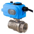 Product Image of 3/4" Full Port Stainless Steel Ball Valve with VB010-003 110VAC On/Off Electric Actuator