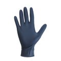 Product Image of Diamond Texture Black Nitrile Disposable Gloves 8 Mil (X-Large)