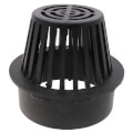 Product Image of 6" Round Atrium Grate (Black)