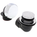 Product Image of Innovator 901 Schedule 40 ABS Bath Waste Half Kit with Foot Actuated Bathtub Stopper (Chrome Plated)