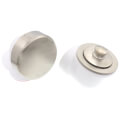 Product Image of Innovator 901 Schedule 40 PVC Bath Waste Half Kit with Foot Push Pull Bathtub Stopper (Brushed Nickel)