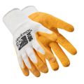 Product Image of SharpsMaster II 9014 Cut & Puncture Resistant Gloves, SuperFabric & Wrinkle Rubber Palm Coating, White/Orange, Medium, 9014-M (8)