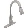 Product Image of Essa Single Handle Pull-Down Kitchen Faucet (Arctic Stainless, DST)