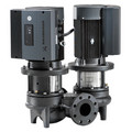Product Image of TPE80-160/2 E-Circulator Pump with Differential Pressure Sensor, 3 HP, RUUE Seal, Cast Iron, 208-230V, GF 80 Flange Mount
