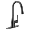 Product Image of Kurv 1 Handle Pulldown Kitchen Faucet (Matte Black), 9126BL