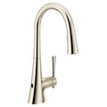 Product Image of Kurv Polished Nickel 1 Handle Pulldown Kitchen Faucet, 9126EWNL
