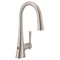 Product Image of Kurv 1 Handle Pulldown Kitchen Faucet, 1.5 GPM, 9126EWSRS (Spot Resist Stainless)