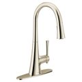 Product Image of Kurv 1 Handle Pulldown Kitchen Faucet (Polished Nickel), 9126NL