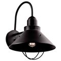 Product Image of Seaside 16.5" 1 Light Outdoor Wall Light (Black)