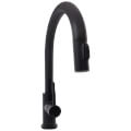 Product Image of Trinsic Single Handle Pull-Down Kitchen Faucet (Matte Black)