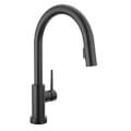 Product Image of Trinsic Single Handle Pull-Down Kitchen Faucet w/ Touch2O Technology (Matte Black)