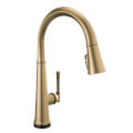 Product Image of Emmeline Single Handle Pull Down Kitchen Faucet w/ Touch2O (Lumicoat Champagne Bronze), 9182T-CZ-PR-DST