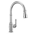 Product Image of Broderick 1-Handle Pull-Down Kitchen Faucet (Chrome), 9190-DST
