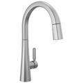 Product Image of Monrovia Single Handle Pulldown Kitchen Faucet (Lumicoat Arctic Stainless), 9191-AR-PR-DST