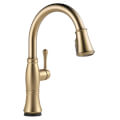 Product Image of Cassidy Single Handle Pull-Down Kitchen Faucet w/ Touch2O and ShieldSpray (Lumicoat Champagne Bronze)