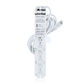 Product Image of 15A 125V, Medical Grade SuRGe Protective Power Strip w/ 6 NEMA 5-15R Outlets, 15' Cord
