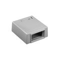 Product Image of Mos Surface-mount Housing w/ Id Window, Plenum Rated, 1 Unit High (Gray)