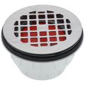 Product Image of Innovator Testable PVC Shower Drain, Testable to 5 Floors or 22 PSI (Chrome Plated)