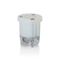 Product Image of 15A, 125V NEMA L5-15R, 2P, 3W, Replacement Interior for Locking Connector, For use w/ Wetguard device only