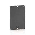Product Image of Coverplate, Standard, Single-Gang, Thermoplastics, Blank (Black)