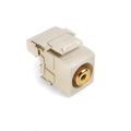 Product Image of RCA 110-termination Quickport, Connector (Yellow) Barrel (Ivory) Housing