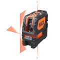 Product Image of Self-Leveling Red Cross-Line Laser Level & Red Plumb Spot