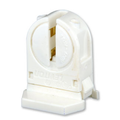Product Image of Mini Base, T5 Bi-pin, Fluorescent Lampholder, Low Profile, Snap-in Or Slide-on Lamp-lock (White)