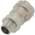 Product Image of 3/4" x 1/2" MegaPress 304 FKM Stainless Steel Male Adapter (Press x Male)
