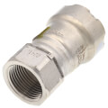 Product Image of 3/4" MegaPress 304 FKM Stainless Steel Female Adapter (Press x Female)