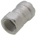 Product Image of 1" MegaPress 304 FKM Stainless Steel Female Adapter (Press x Female)