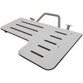 Product Image of Reversible Folding Phenolic Shower Seat (White)
