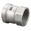 Product Image of 2-1/2" MegaPress XL FKM 304 Stainless Steel Female Adapter (Press x Female)