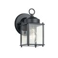Product Image of 8.25" 1 Light Wall Light (Black)