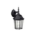 Product Image of Madison 14.75" 1 Light Outdoor Wall Light w/ Clear Beveled Glass (Black)