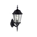 Product Image of Madison 20" 1 Light Outdoor Wall Light w/ Clear Beveled Glass (Black)