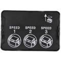 Product Image of Speed Plug, 3 Speed (1 x 115/230V)