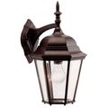 Product Image of Madison 17" 1 Light Wall Light w/ Clear Beveled Glass (Tannery Bronze)