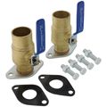 Product Image of 1-1/2" GF 15/26 Bronze Dielectric Isolation Valve Pair, No Lead (Sweat)